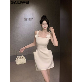 SAILIWEI váy Đầm váy nữ body đầm Dễ thương Popular Hàn Phong Cổ điển WLQ2451QZ9 22Z240528