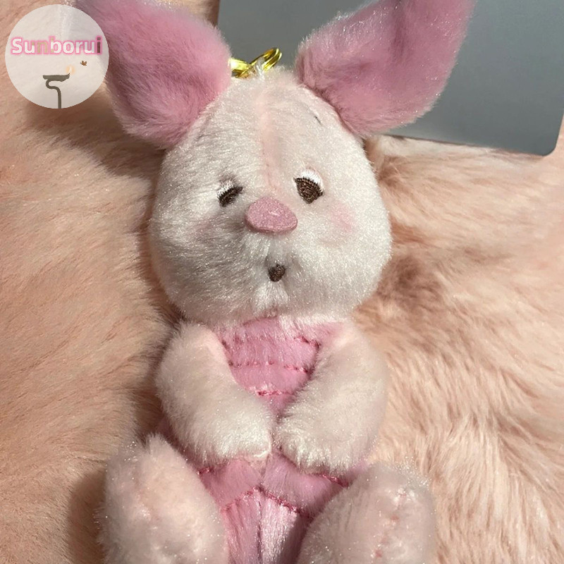 Sunborui Hoạt Hình Heo Con Hồng Anime Sang Trọng Búp Bê Móc Chìa Khóa Đồ Chơi Nhồi Bông Mềm Móc Khóa Túi Bé Gái Mặt Dây Chuyền Búp Bê Lợn Dễ Thương Móc Khóa Cho Trẻ Em Quà Tặng VN