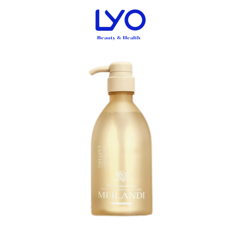 Sữa Tắm Hạt Hoa Trà Nhật Bản Cải Thiện Đàn Hồi, Giúp Da Mịn Màng Meilandi VISI 500Ml