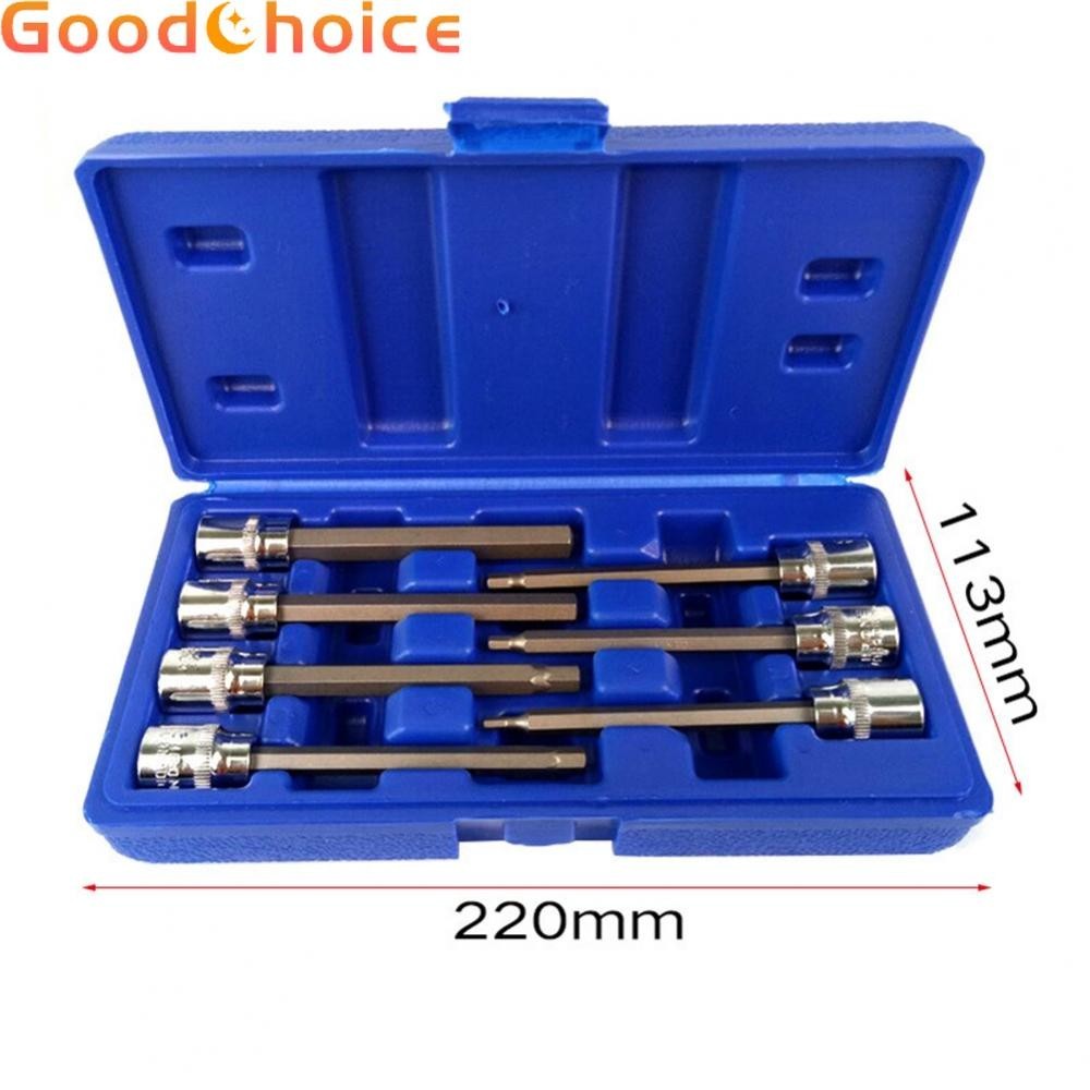Reliable 7pcs Socket Set with Carry Case for Easy Storage and Transportation