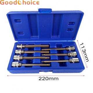 Reliable 7pcs Socket Set with Carry Case for Easy Storage and Transportation