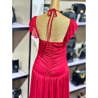 Đầm maxi thun lưới cánh tiên V585