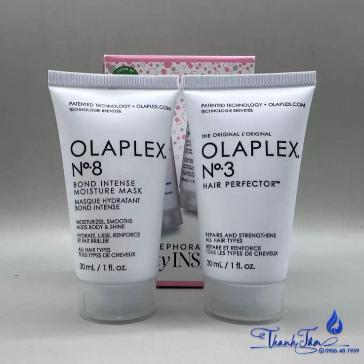 Set phục hồi tóc Olaplex No.3 - No.8 Sephora Beauty Insider
