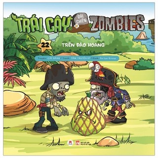 Sách - trái cây đại chiến zombie - tập 22: trên đảo hoang