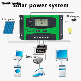 [0202]  Solar Charge Controller 30A PWM 12V 24V LCD Display Solar System Controller