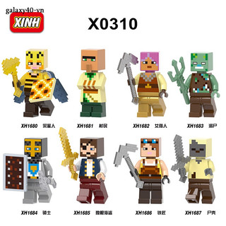 Minecraft Mô Hình Đồ Chơi Lắp Ráp my world mc