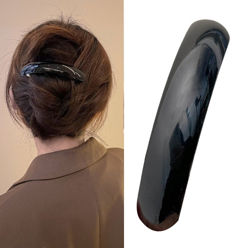 Kẹp tóc thanh lịch Coonn Màu trơn ngọt ngào Barrette Giáng sinh Barrette cho chim