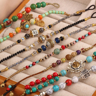 Vòng tay dệt phong cách Tây Tạng cổ điển, Dây tay Kinh thánh phong cách dân tộc Trung Quốc mới, Dây tay hoa sen phong cách quốc gia dành cho nữ