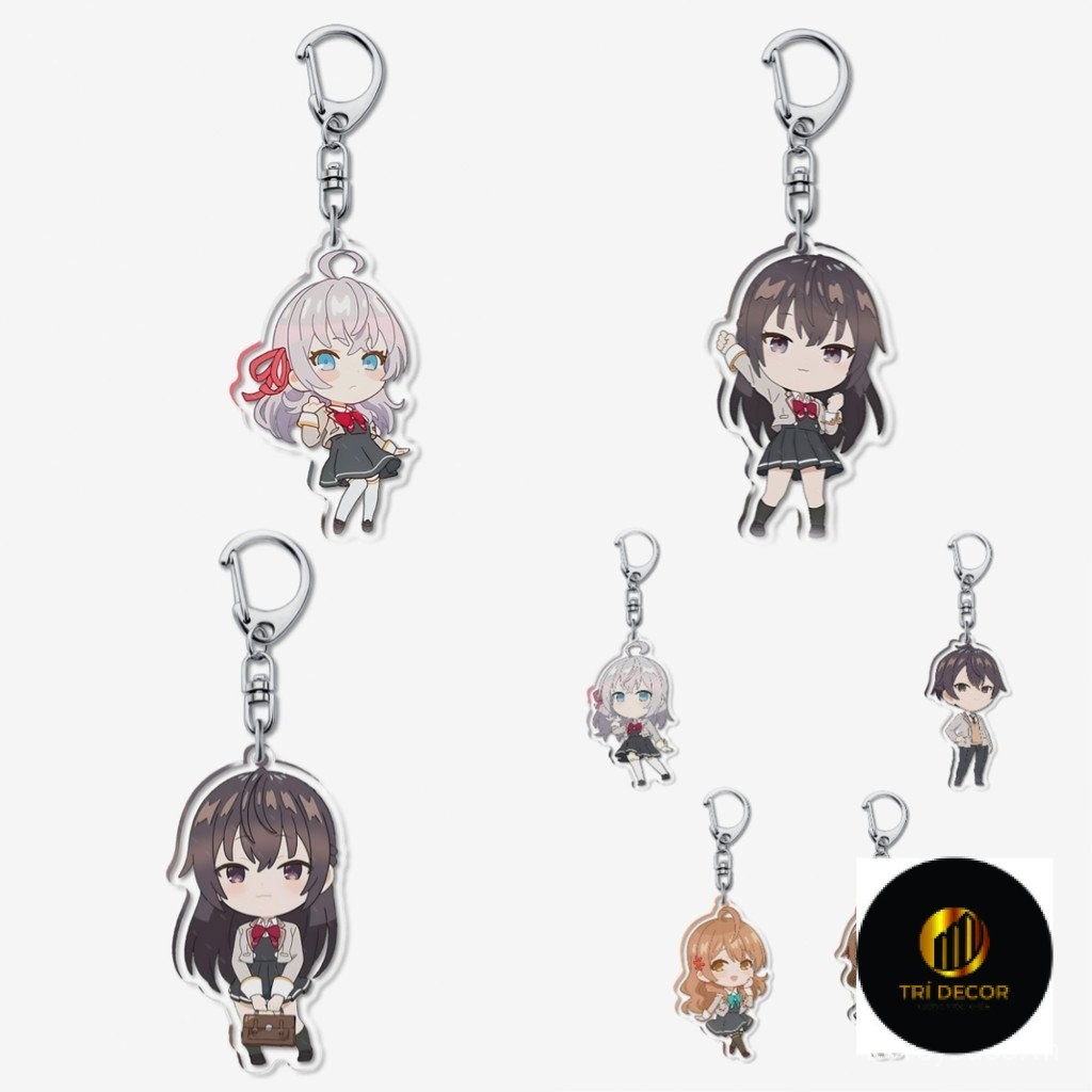 [Tùy chỉnh] Anime alya đôi khi che giấu cảm xúc của mình trong móc khóa alya Nga acryli