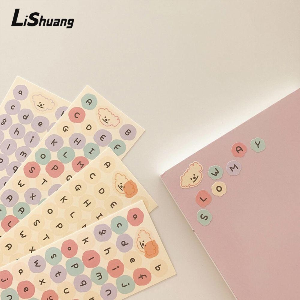 Lishuang Giấy Dán Planner Scrapbooking Nhật Ký Ablum DIY Tự Dính