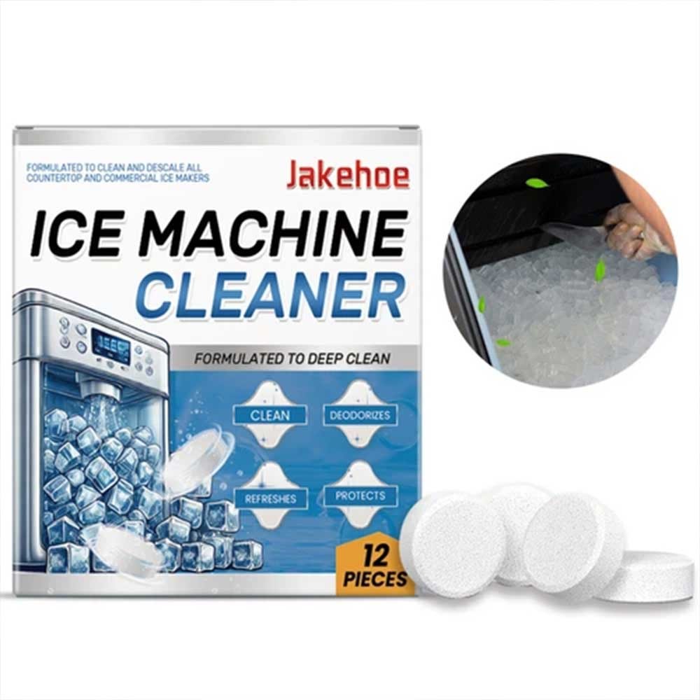 Ice Machine Descaling Agent Ice Maker Tablets Powerful Ice Machine Cleaner Tablets Eco-friendly Effe
