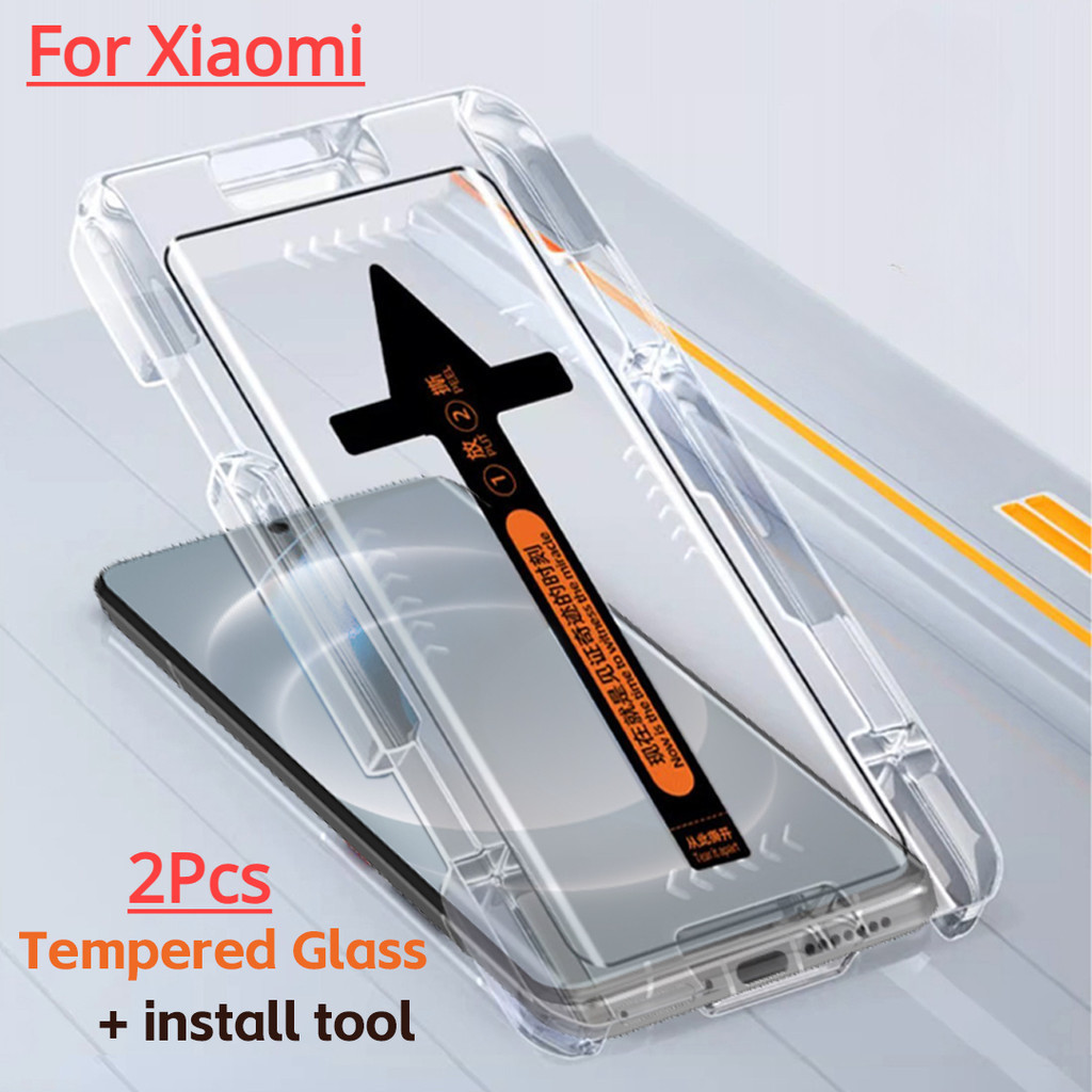 2 Chiếc Kính Cường Lực Cho Xiaomi mi, 15 Ultra 14 13 Pro 12 10 Pro mi 12S Bảo Vệ Màn Hình Cho Xiaomi