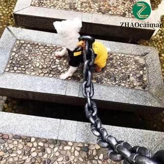 Zhaocaimao Mô Phỏng Dây Xích Chó Nhựa Vui Nhộn Chó Con