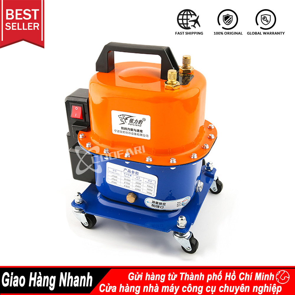 Bơm Hút Khí Điều Hòa Ô Tô Dụng Cụ Sửa Chữa Tủ Lạnh Bơm Khí 2 trong 1 Có Thể Điều Chỉnh Motor