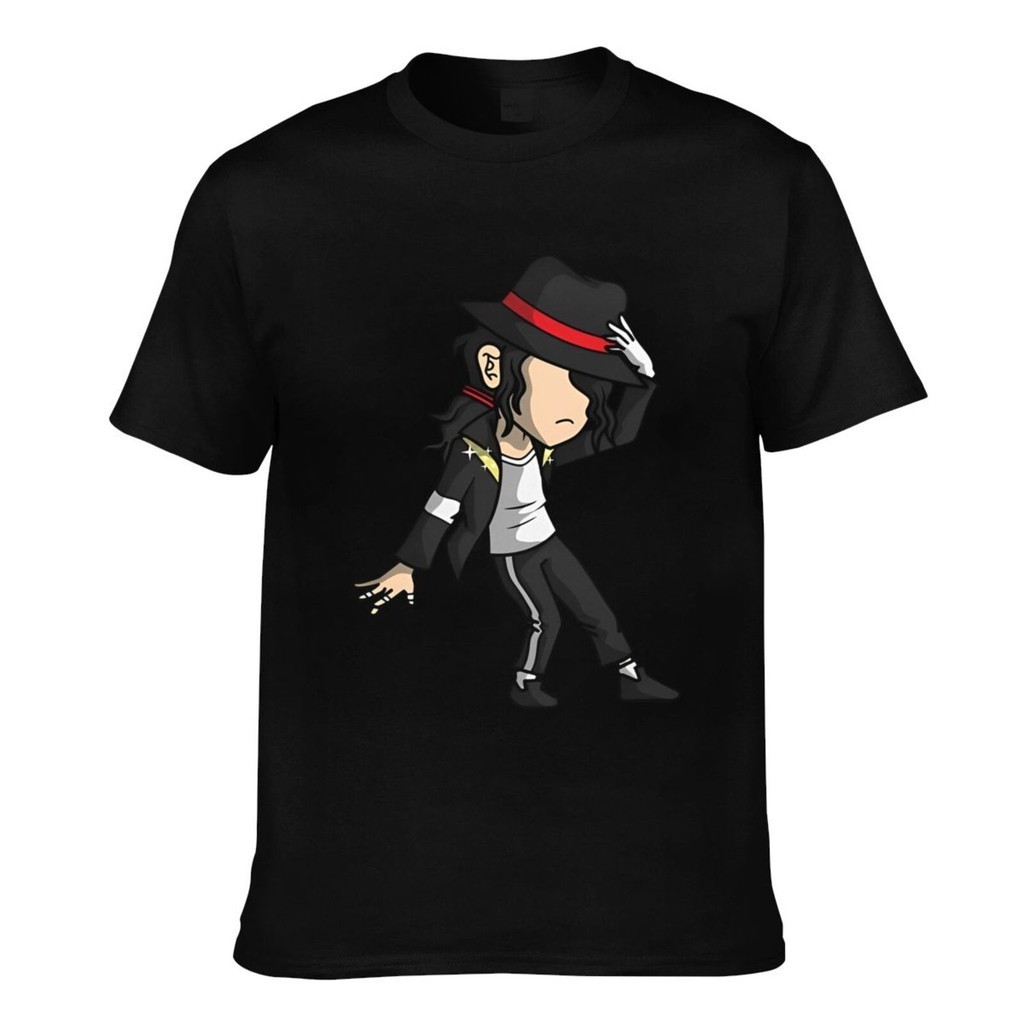 Logo Michael Jackson Moonwalk Thời trang Áo thun in họa tiết nam