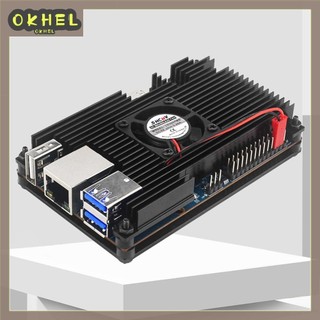Thiết bị bảo vệ vỏ kim loại hợp kim nhôm tản nhiệt làm mát cho Orange Pi 5