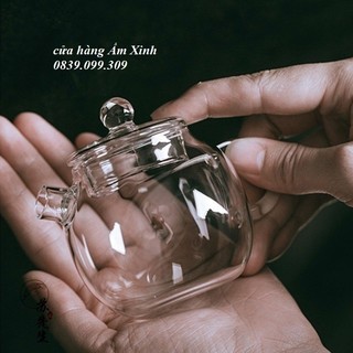 Ấm thủy tinh pha trà 150 ml