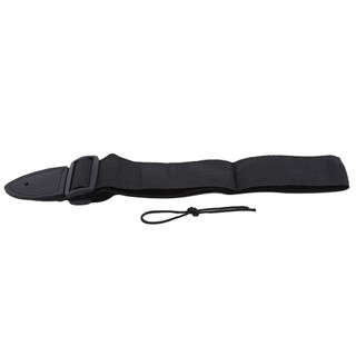 ⭐Yafex⭐ Dây đeo đàn Guitar có thể điều chỉnh cho đàn Guitar điện Acoustic Bass Ukulele Nylon đen