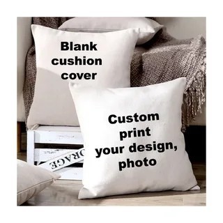  Hộp đựng gối DIY Hình ảnh DIY Tùy chỉnh Vỏ gối chất lượng cao Vỏ gối họa tiết hai mặt Hình ảnh và kích thước tùy chỉnh Vỏ gối hình chữ nhật và vuông 