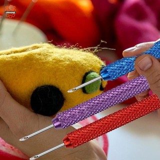 3 Pin Thêu Bút Ống Kim Loại Len Nỉ Chân Cho DIY