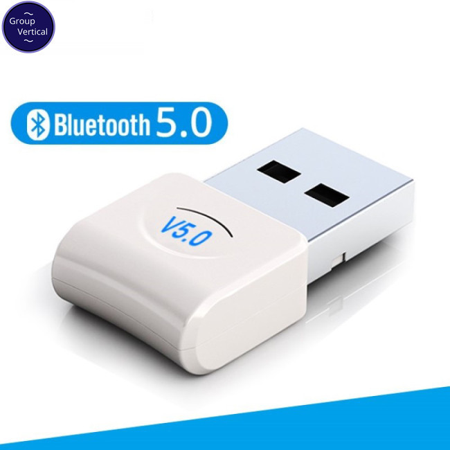 Nhóm Bộ Chuyển Đổi Bluetooth Dọc USB Không Dây Bluetooth 5.0 Dongle Cho PC Máy Tính Laptop Âm Nhạc Âm Thanh Bluetooth Thu