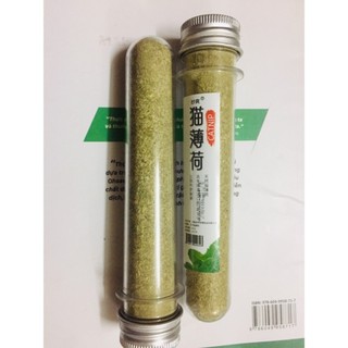 Ống catnip cỏ mèo cho mèo - Cỏ mèo bạc hà, Cỏ catnip dạng ống cho mèo loại bỏ búi lông, giảm stress