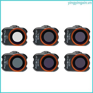 Yin Cho DJI-Mavic MINI 1 2 SE Drone Camera Ống Kính Lọc UV CPL ND8 ND32 ND16 ND4 6 Chiếc