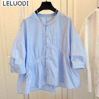LELUODI áo sơ mi nữ áo kiểu hàn quốc may đo chic Xinh  rực rỡ WCS2440CAH 19Z240509
