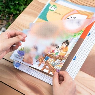 10 tập bọc vở đề can 28cmx38cm - bọc vở decal 28x38
