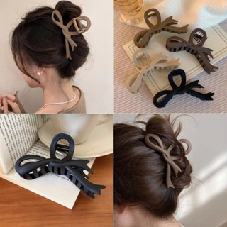  Kẹp tóc hình nơ bươm bướm iLita kẹp càng cua đẹp cho nữ hottrend nhiều màu phong cách Hàn Quốc cặp búi tóc cute 