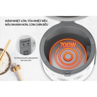 Nồi cơm điện Sunhouse 1.8 lít SHD8603
