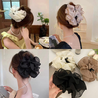 Nơ Lưới Hoa Kẹp Tóc Thời Trang Hàn Quốc Thanh Lịch Đơn Giản Kẹp Tóc Kẹp Tóc Phụ Kiện Tóc Cho Nữ Bé Gái