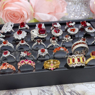 Nhẫn Ruby Nhẫn Nữ Trang Sức Thời Trang Nhiều Phong Cách