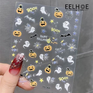 EELHOE Thiết kế ma bí ngô độc đáo đáng yêu Trang trí móng chân Trang trí móng tay Chất lượng Phụ kiện làm móng bắt mắt Trang trí tiệc ngày lễ Halloween Làm móng tay