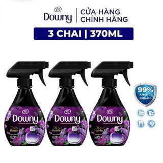 [Downy] Combo 3 Chai Xịt Vải Downy Hương Huyền Bí - 370ml/chai