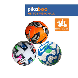 Quả bóng đá trẻ em size 4 cao cấp Pikaboo trái banh đá bóng chất liệu da tổng hợp PU