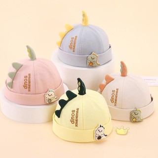 Phim hoạt hình dễ thương Khủng long cho bé Mũ chống nắng mùa xuân thu bé trai bé gái Mũ có thể điều chỉnh thông thường