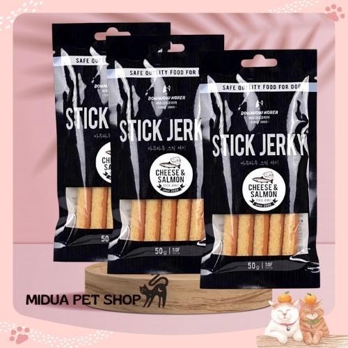 PHÔ MAI & CÁ HỒI QUE CHO CHÓ-50g