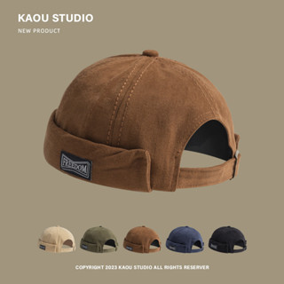 Nhật Bản Retro Phố Skullcap Không Vành Thủy Thủ Mũ Nam Nữ Hip-hop Mũ Dưa