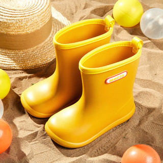 Cheerful Mario Giày đi mưa cho bé trai và bé gái chống trượt chống nước siêu nhẹ EVA ủng đi mưa cho bé
