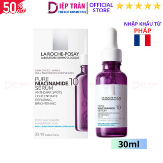 Tinh Chất Làm Sáng Da Mờ Thâm La Roche-Posay Pure Niacinamide 10 Serum 30ml nội địa Pháp - SKU264