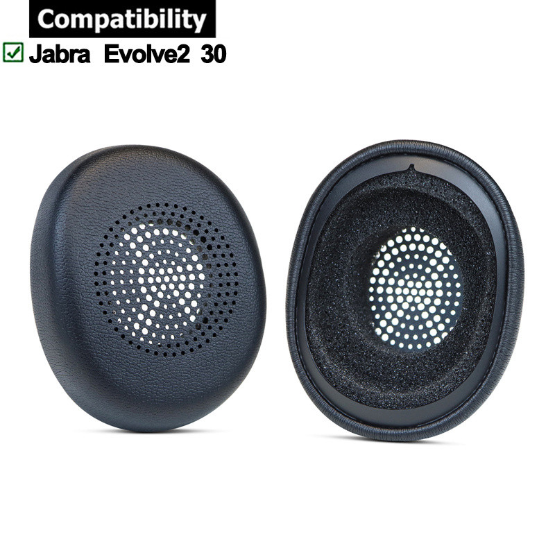 1 Cặp Miếng Đệm Tai Đệm Cho Jabra Evolve2 30 SE MS UC Tai Nghe Earpads Tai Nghe Earmuffs Tai Nghe