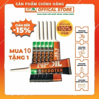 Nhớt hộp số xe tay ga chống hú NP SCOOTER GEAR OIL 80W90 - Tuýp 120ml