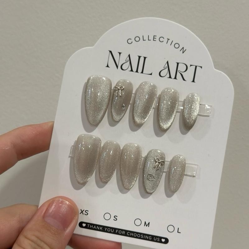 T05 mắt mèo ánh nước mix nơ