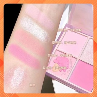  Phấn Má Hồng Xixi Bốn Màu Lên Tông Lì Lâu Trôi Chống Nước 