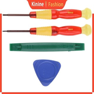 Bộ dụng cụ sửa chữa 4 trong 1 KIN Tri-Wing cho tuốc nơ vít chéo Opengin Kit Multitool Hand Prying Tool cho NS Switch Game Cont
