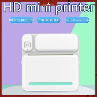 Máy in nhiệt cầm tay Mini Máy in di động Máy in ảnh Điện thoại gia đình Máy in ảnh Máy in ảnh Nhãn dán