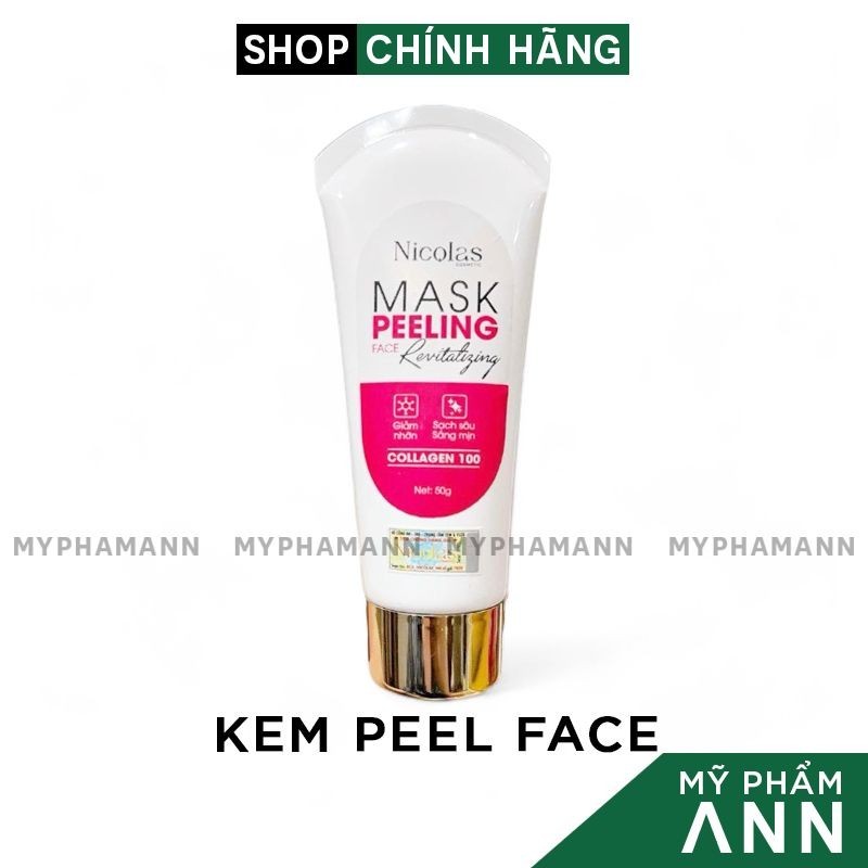 Kem Face Peeling Nicolas Chính Hãng - Mỹ Phẩm Nicolas Cosmetic