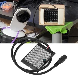Tstools 940nm camera hồng ngoại đèn ban 48 led tự động cảm biến tầm nhìn đêm phụ cho quan sát an ninh dc12v