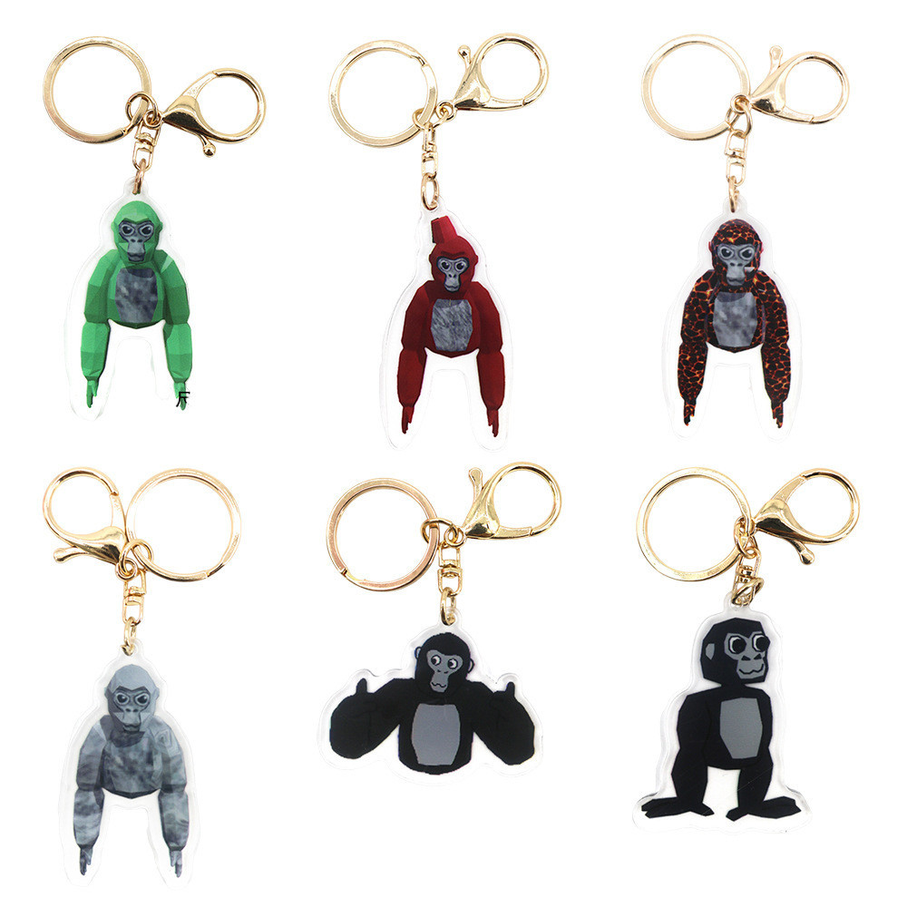 SV Gorilla Tag acrylic móc khóa túi móc khóa mặt dây chuyền VS